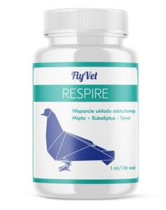 FlyVet RESPIRE 100 ml. - Preparat wspomagający funkcjonowanie układu oddechowego