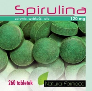 Spirulina - 260 tabletek