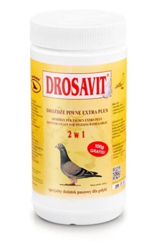 Drosavit 600g-Drożdże z czosnkiem .