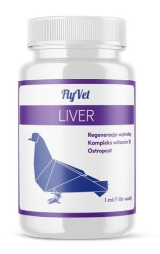 FlyVet LIVER 250 ml. - Preparat ochraniający oraz regenerujący komórki wątroby