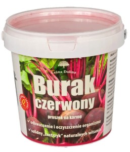 Burak czerwony suszony 700g.