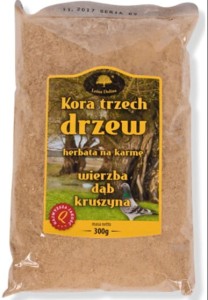 Kora trzech drzew: wierzba,dąb,kruszyna 300 g.