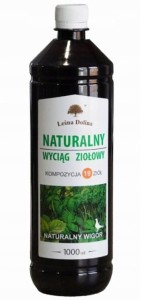Naturalny wyciąg ziołowy 1l.