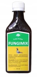 Fungimix preparat przeciw grzybicy gołębi 250 ml.