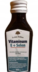 Witamina E + selen 100 ml.