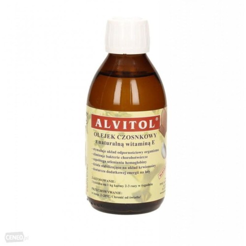 Alvitol Olejek czosnkowy 200 ml.
